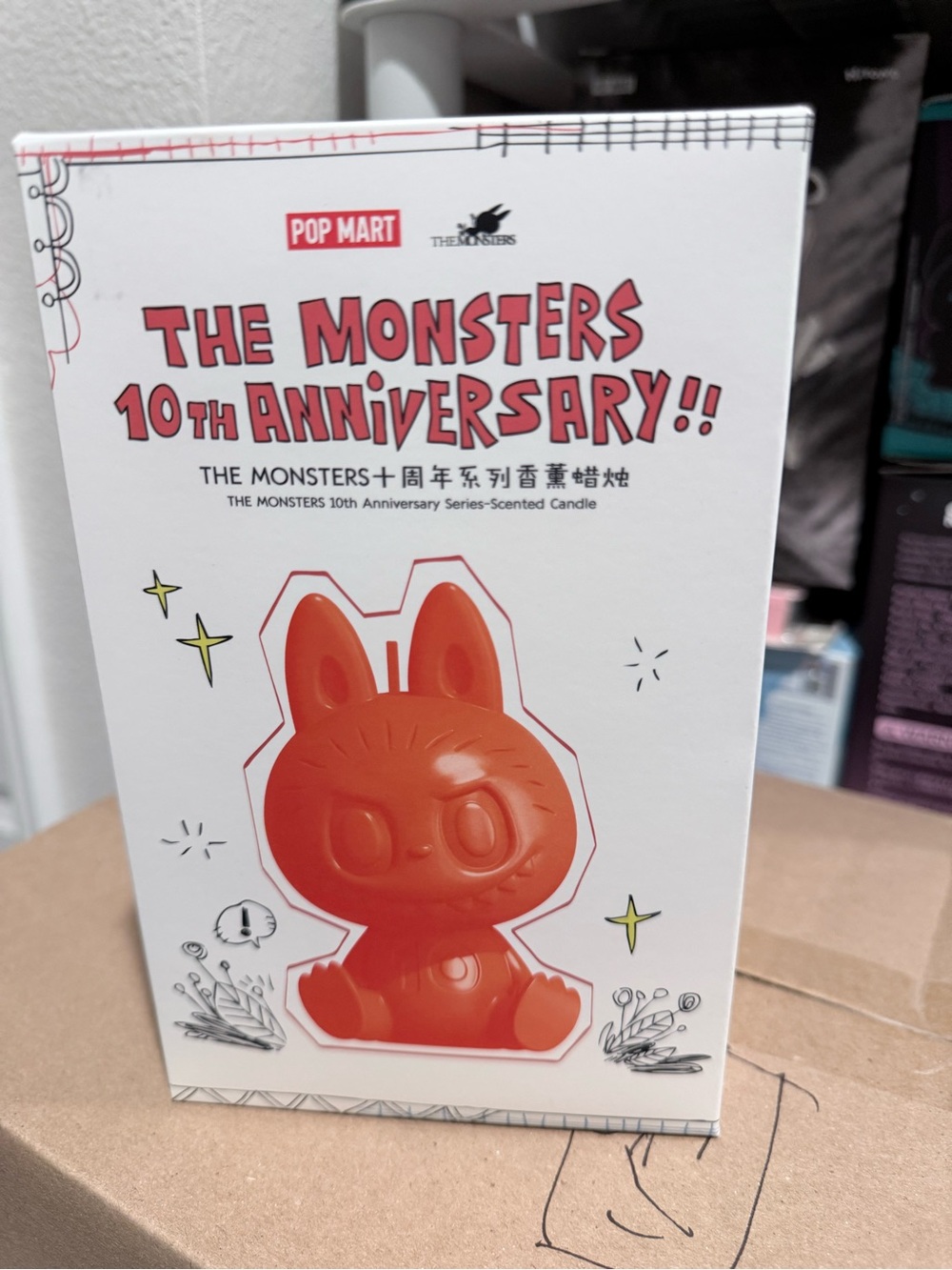 The Monsters 10th POP MART The Monsters 10th Anniversary Scented Candle-Sealed